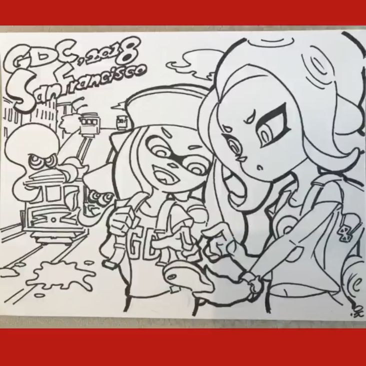 Coloriage Splatoon 2 Octo Expansion encequiconcerne Dessin Coloriage Splatoon 2