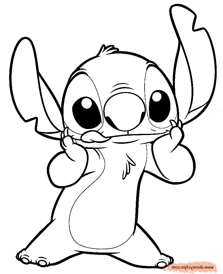 Coloriage Stitch Et Angel Inspirant Stock 44 Dessins De intérieur Coloriage Kawaii Disney