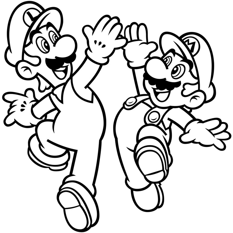 Coloriage Super Mario Bros #153574 (Jeux Vidéos) - Album encequiconcerne Coloriage Dessin Mario