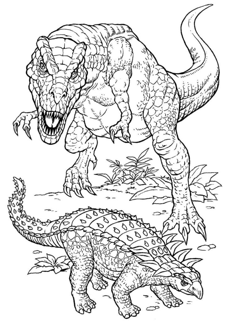 Coloriage T-Rex À Imprimer Sur Wonder-Day serapportantà T Coloriage