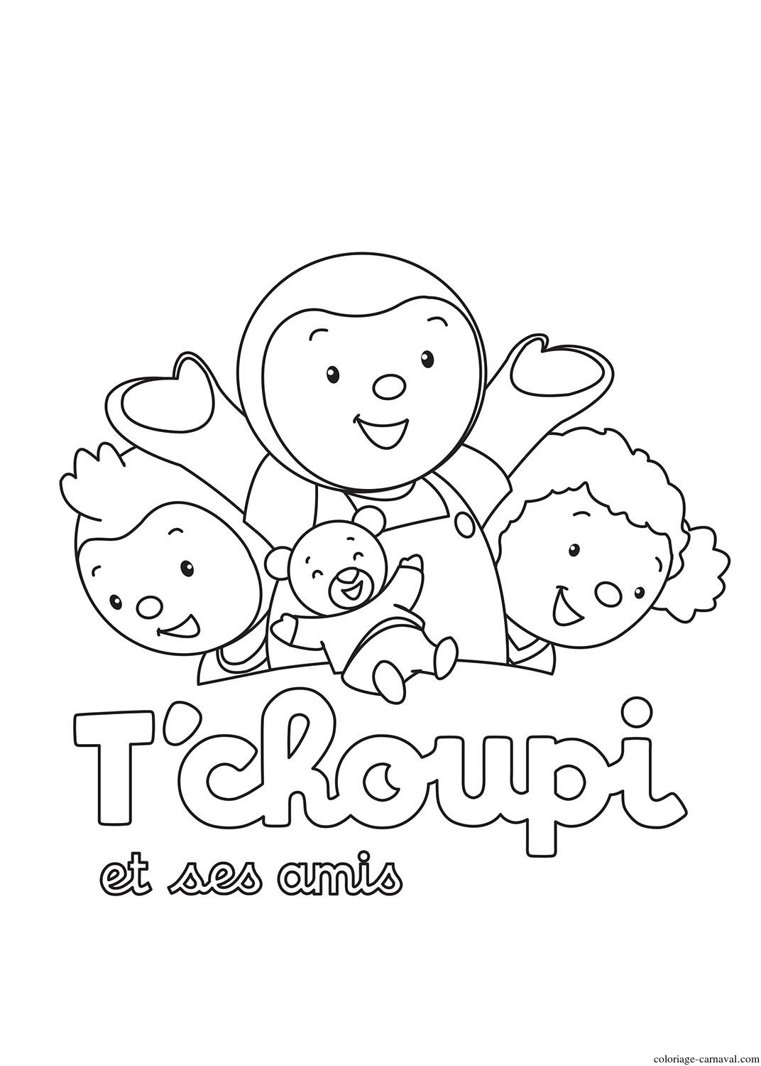 Coloriage Tchoupi Et Doudou 38 Dessin Gratuit - Coloriage tout Dessin Tchoupi,