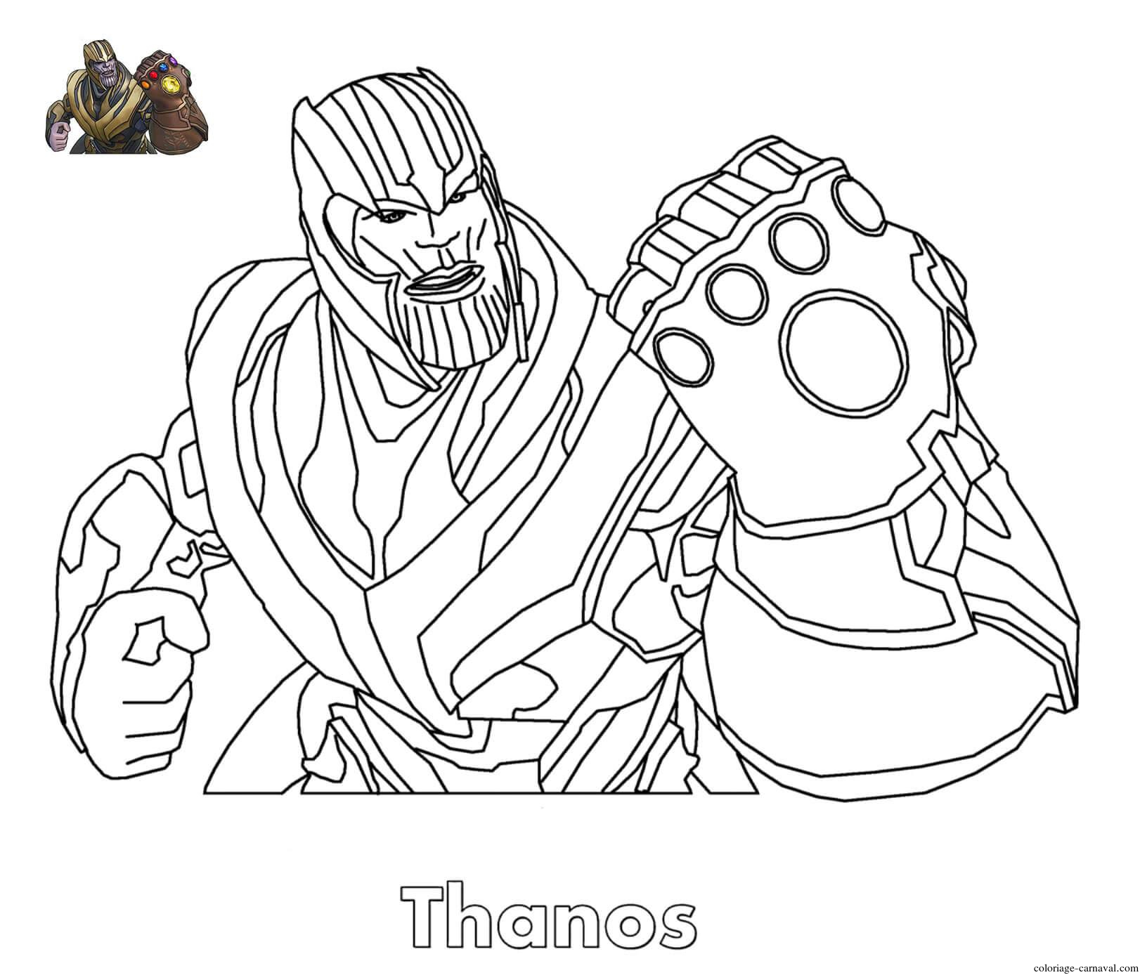 Coloriage Thanos Fortnite Dessin Gratuit - Coloriage Carnaval encequiconcerne Dessin Fortnite,