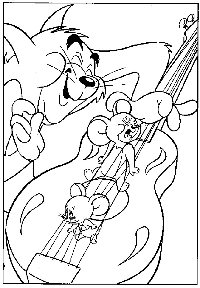 Coloriage Tom Et Jerry #24274 (Dessins Animés) - Album De pour Coloriage Tom Et Jerry,