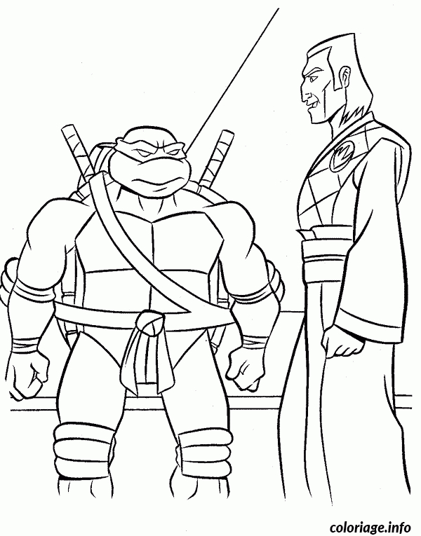 Coloriage Tortue Ninja 117 Dessin Tortue Ninja À Imprimer dedans Coloriage Tortue Ninja