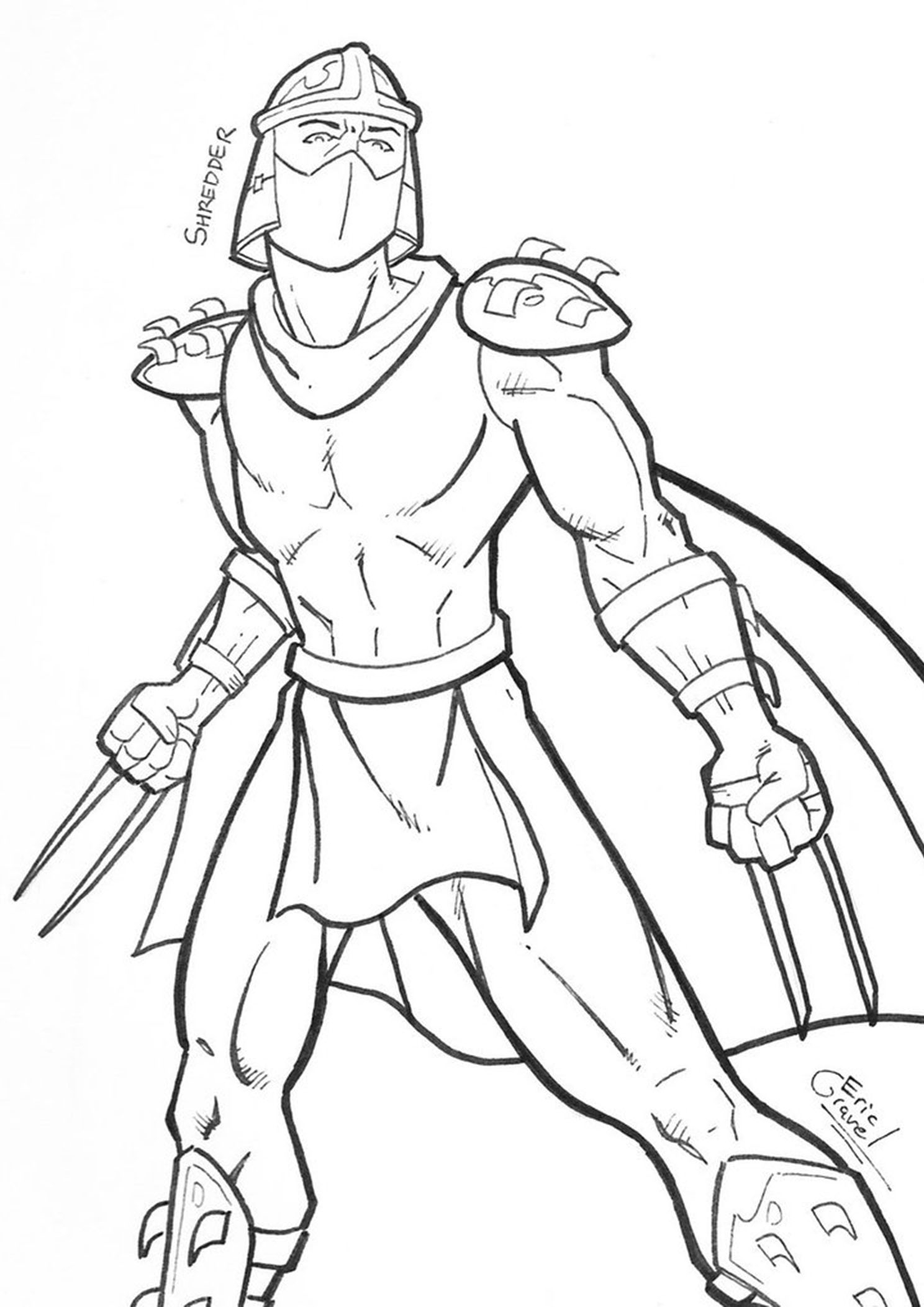 Coloriage Tortues Ninja À Imprimer Gratuitement tout Coloriage Ninja