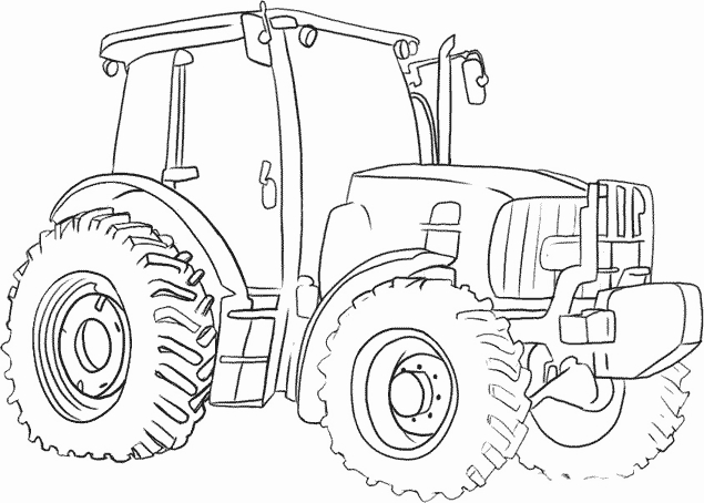 Coloriage Tracteur #141931 (Transport) - Album De Coloriages pour Coloriage Tracteur