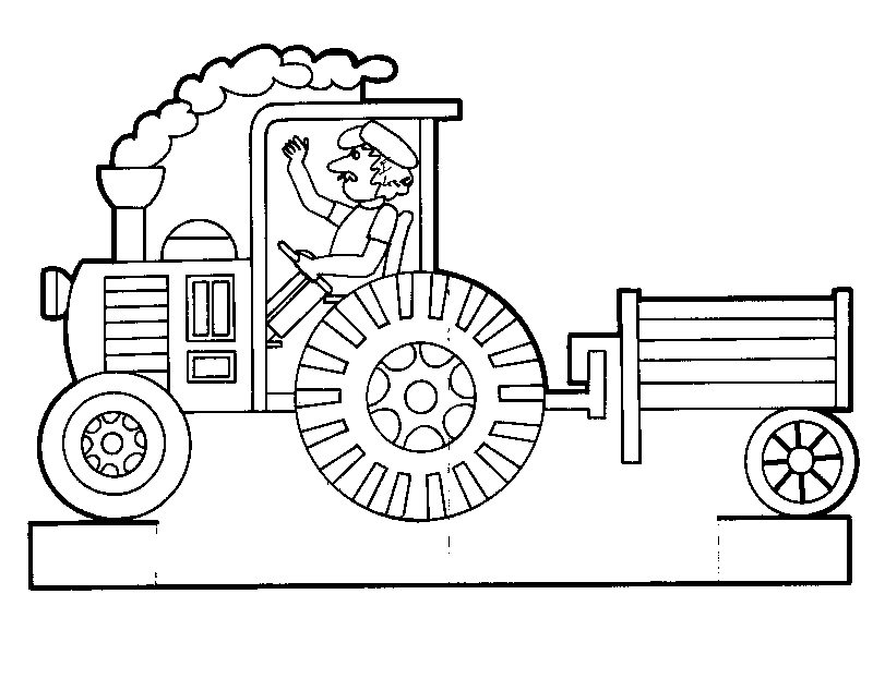 Coloriage Tracteur #141992 (Transport) - Album De Coloriages à Coloriage Tracteur