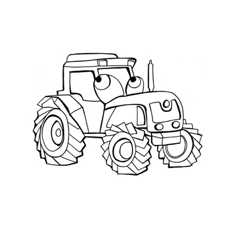 Coloriage Tracteur #142012 (Transport) - Album De Coloriages à Coloriage Tracteur