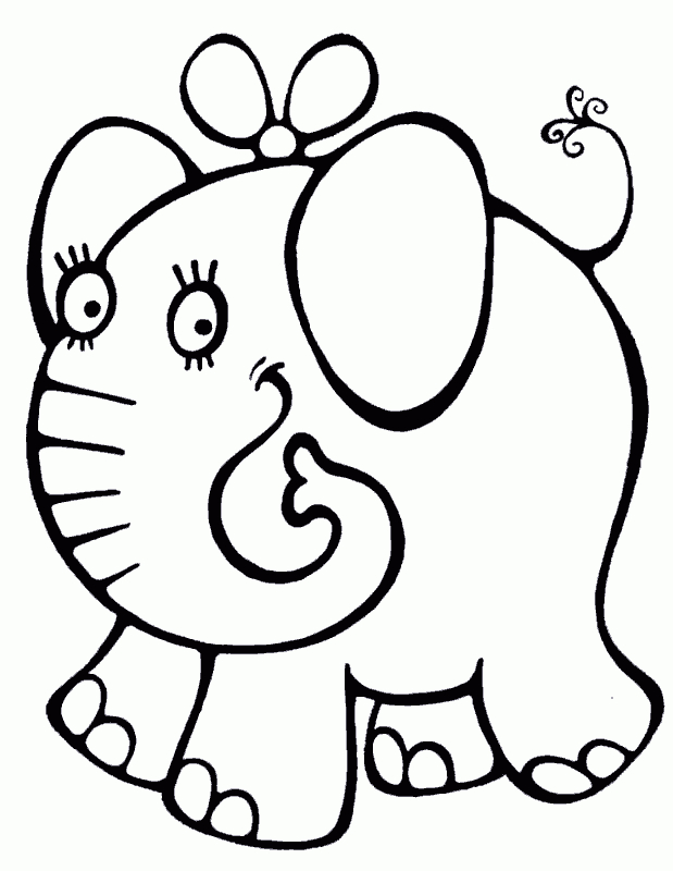 Coloriage - Un Éléphant De Jouet tout Coloriage 2L2Phant