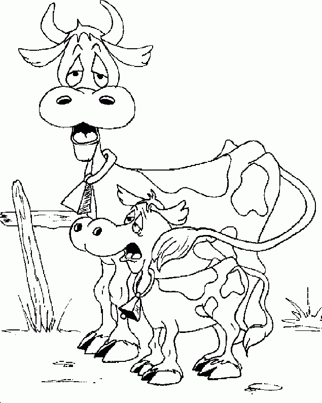 Coloriage Vache 16 - Coloriage En Ligne Gratuit Pour Enfant dedans Coloriage Vache