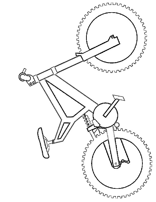 Coloriage Velo Gratuit À Imprimer Liste 40 À 60 à Un Dessin À Imprimer