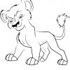 Coloriage Vitani Roi Lion 2 À Imprimer encequiconcerne Coloriage Lion,