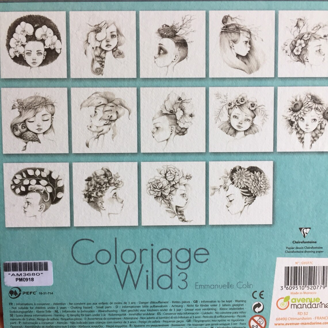 Coloriage Wild 3 Von Emmanuelle Colin | Etsy tout Coloriage Wild 5