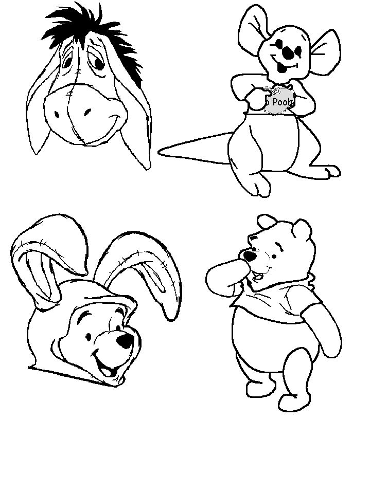 Coloriage Winnie L Ourson - Image A Prendre .Coloriage intérieur Dessin Winnie L&amp;#039;Ourson