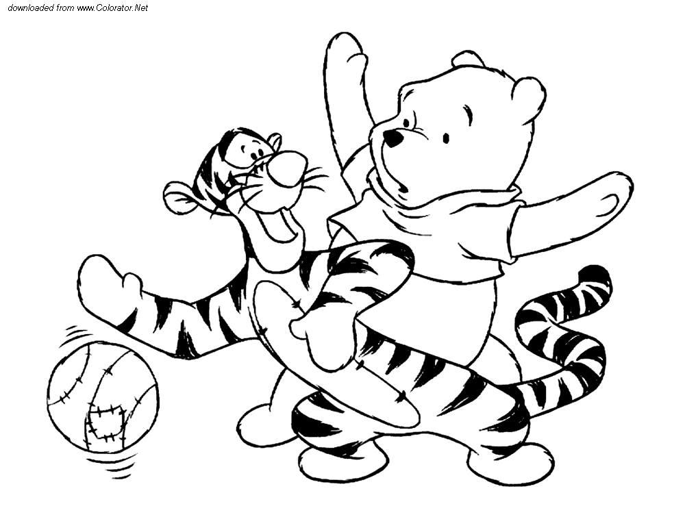 Coloriage Winnie L&amp;#039;Ourson #28728 (Films D&amp;#039;Animation tout Dessin Winnie L&amp;amp;#039;Ourson