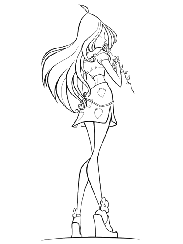 Coloriage Winx 123 dedans 123 Coloriage,