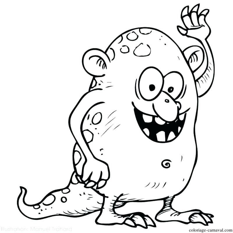 Coloriage Yeti À Imprimer (12 Dessins) Gratuit avec L Dessin Facile