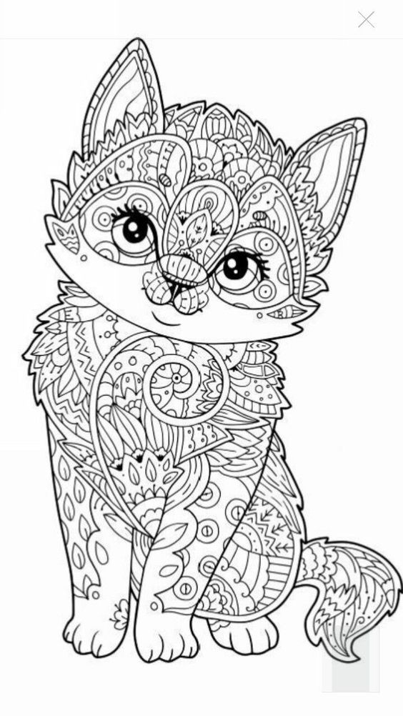 Coloriage Zen (Les Animaux) intérieur Coloriage Dessin Animaux