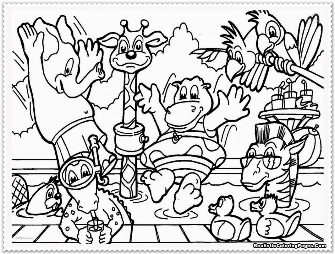 Coloriage Zoo #12643 (Animaux) - Album De Coloriages pour Zoo Dessin Coloriage Animaux