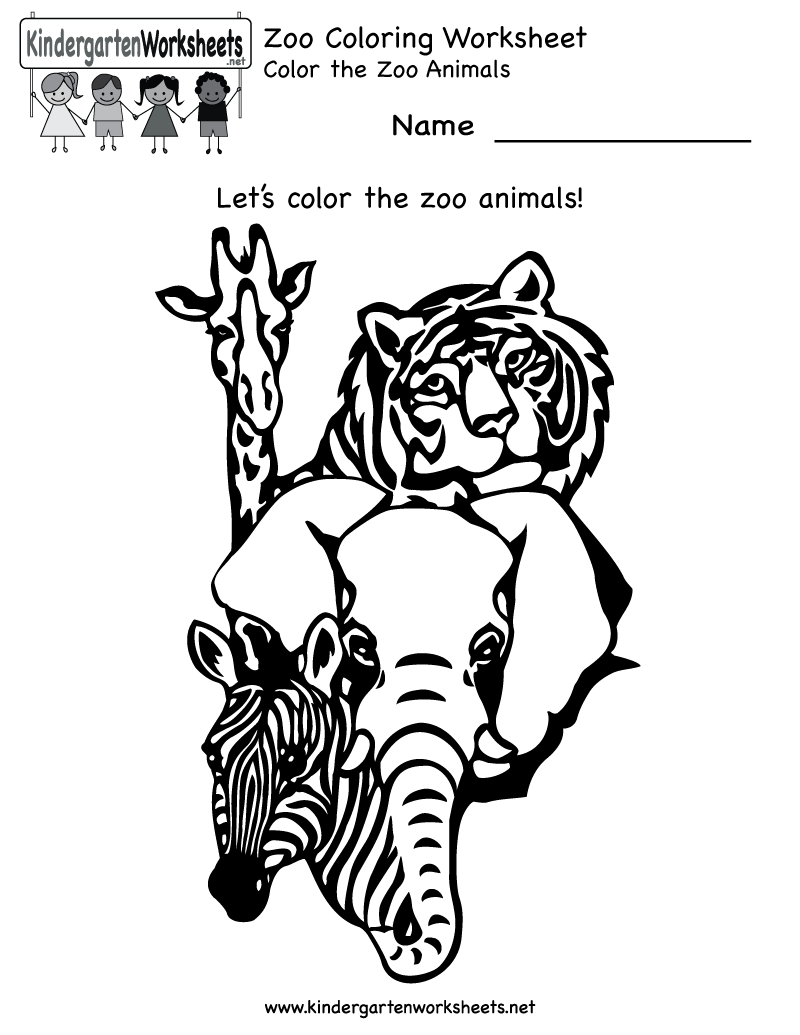 Coloriage Zoo #12772 (Animaux) - Album De Coloriages intérieur Zoo Dessin Coloriage Animaux