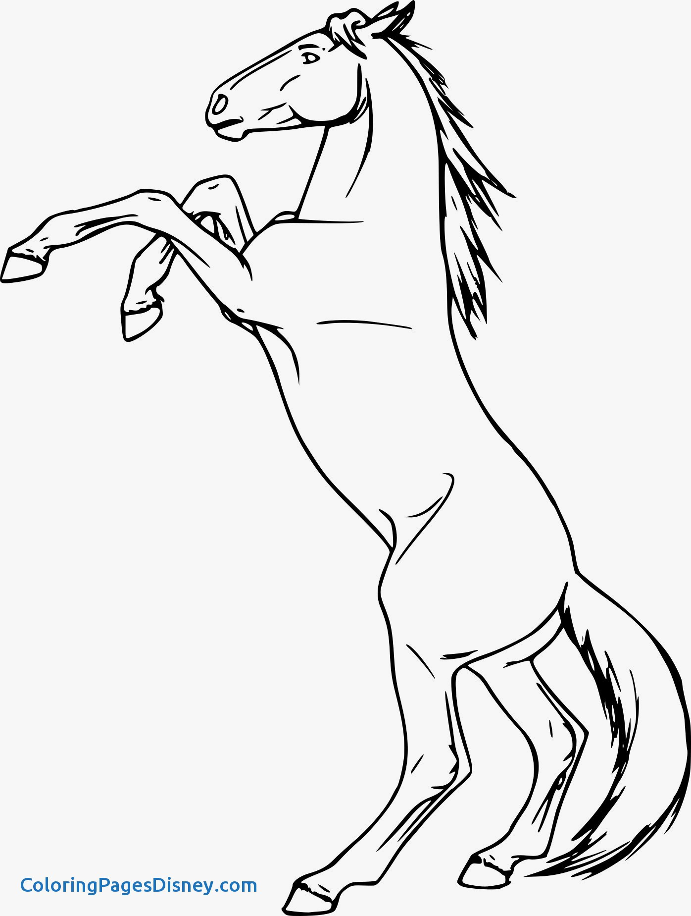 Coloriages À Imprimer : Cheval, Numéro : Cff324C concernant Coloriage À Imprimer 2 Ans