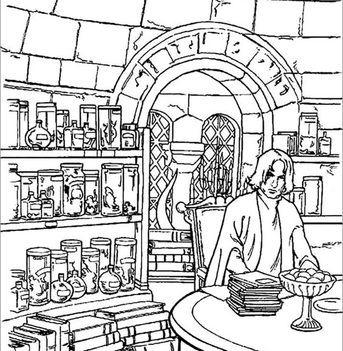 Coloriages À Imprimer Harry Potter avec Coloriage Dessin Harry Potter