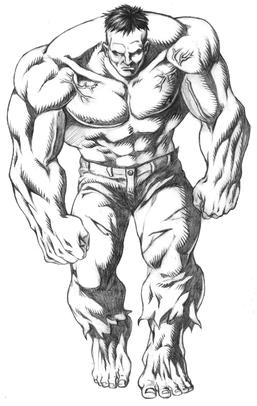 Coloriages À Imprimer : Hulk, Numéro : 21688 encequiconcerne Coloriage Dessin À Dessiner