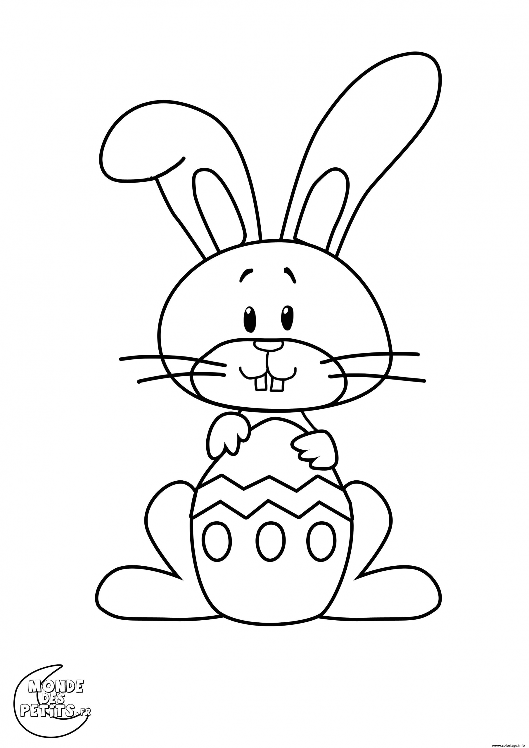 Coloriages À Imprimer : Lapin, Numéro : E3E8F2Db destiné Coloriage Dessin À Dessiner