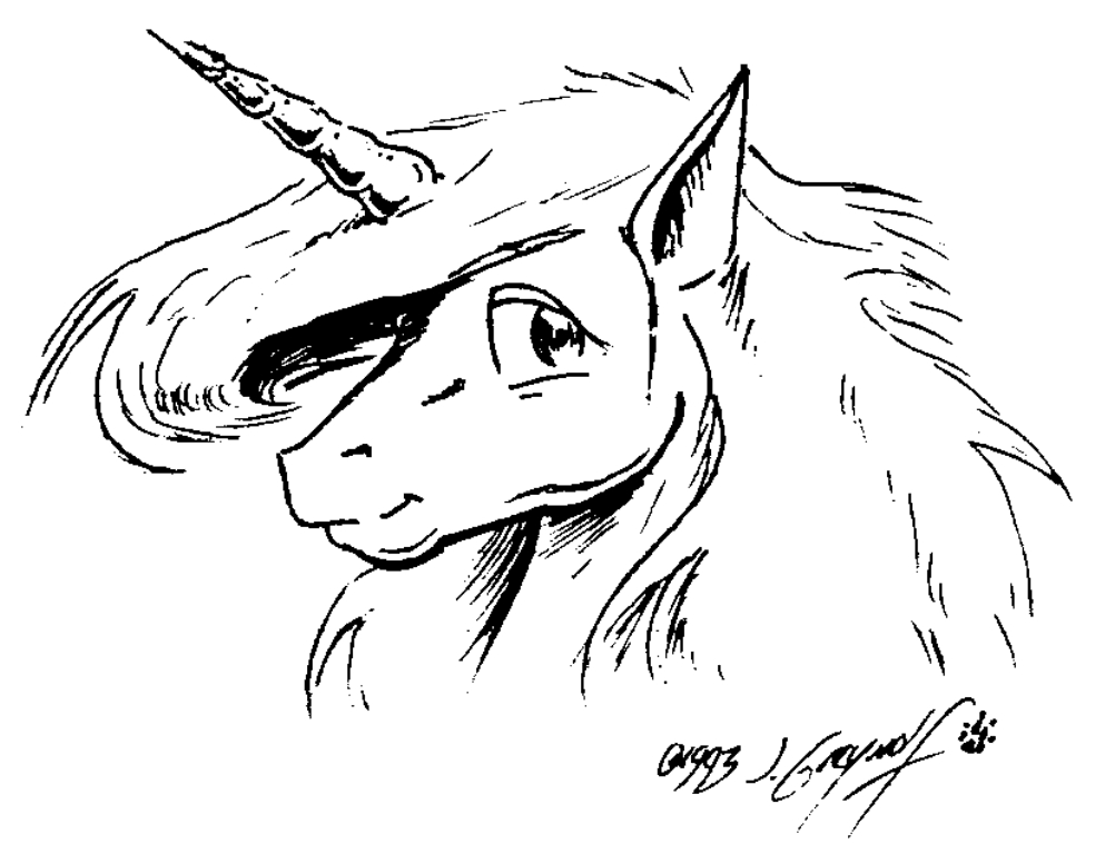 Coloriages À Imprimer : Licorne, Numéro : 3958 pour Coloriage Licorne À Imprimer