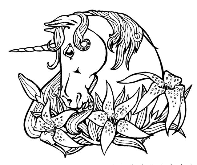 Coloriages À Imprimer : Licorne, Numéro : 463681 concernant Coloriage Licorne À Imprimer