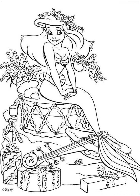 Coloriages A Imprimer : Princesse : Dessin Coloriage avec Coloriage Sirène,