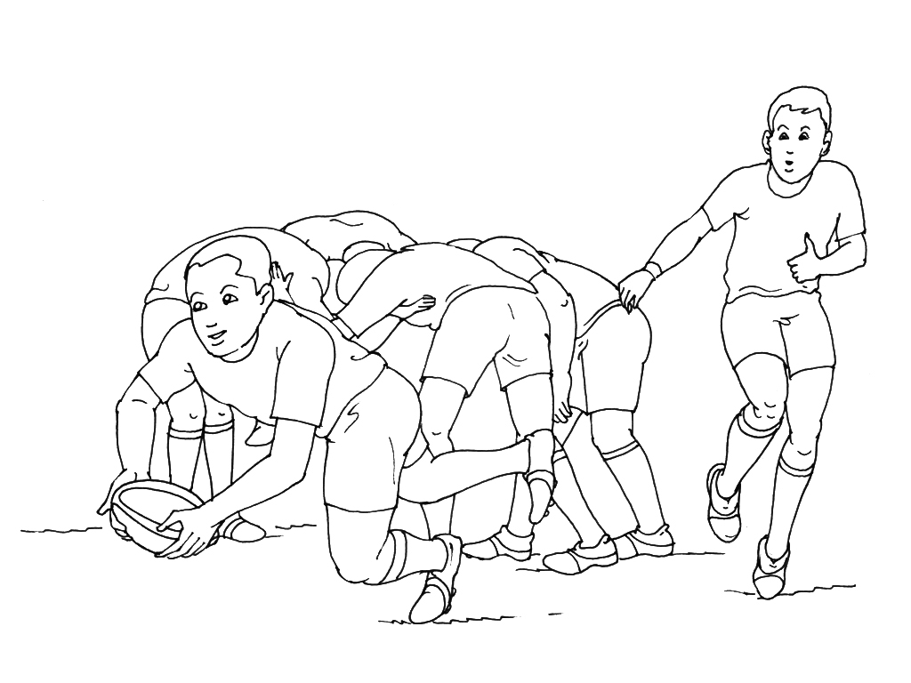 Coloriages À Imprimer : Sports, Numéro : 459828 encequiconcerne Coloriage Dessin Rugby