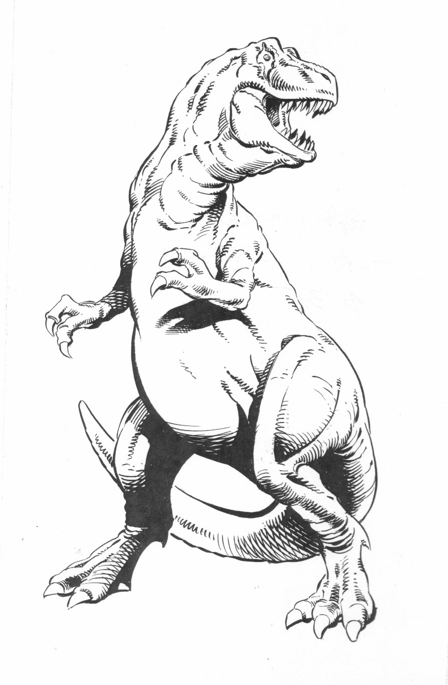 Coloriages À Imprimer : T-Rex, Numéro : 256416 avec Dessin T Rex,