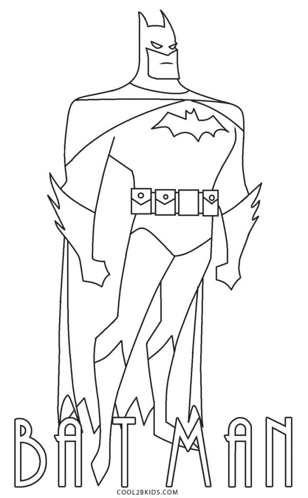 Coloriages - Batman - Coloriages Gratuits À Imprimer concernant Coloriage Batman,