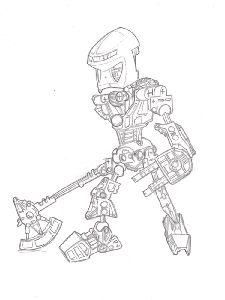 Coloriages Bionicle Gratuits À Imprimer Pour Les Enfants tout Coloriage Tobot W