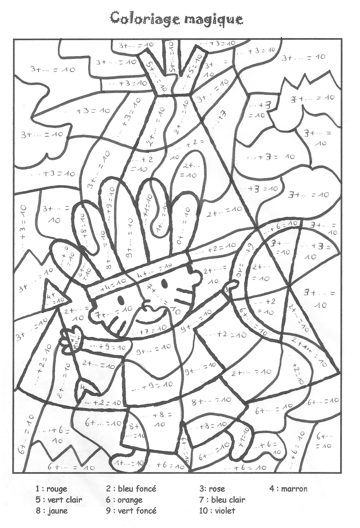 Coloriages Codés Gs - Primanyc destiné Coloriage Gs