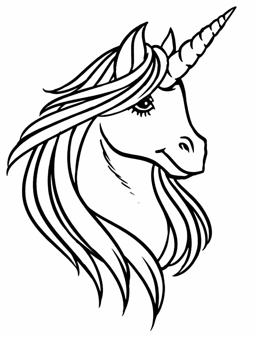 Coloriages De Licorne À Peindre Et Colorier - Maison Bonte à Coloriage Licorne Dessin A Imprimer