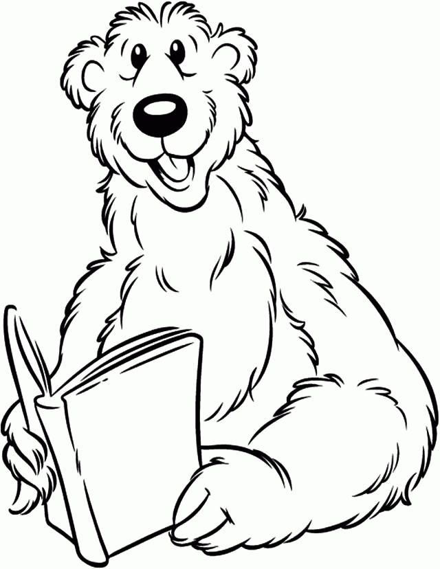 Coloriages De Ours serapportantà Coloriage Ours Dessin