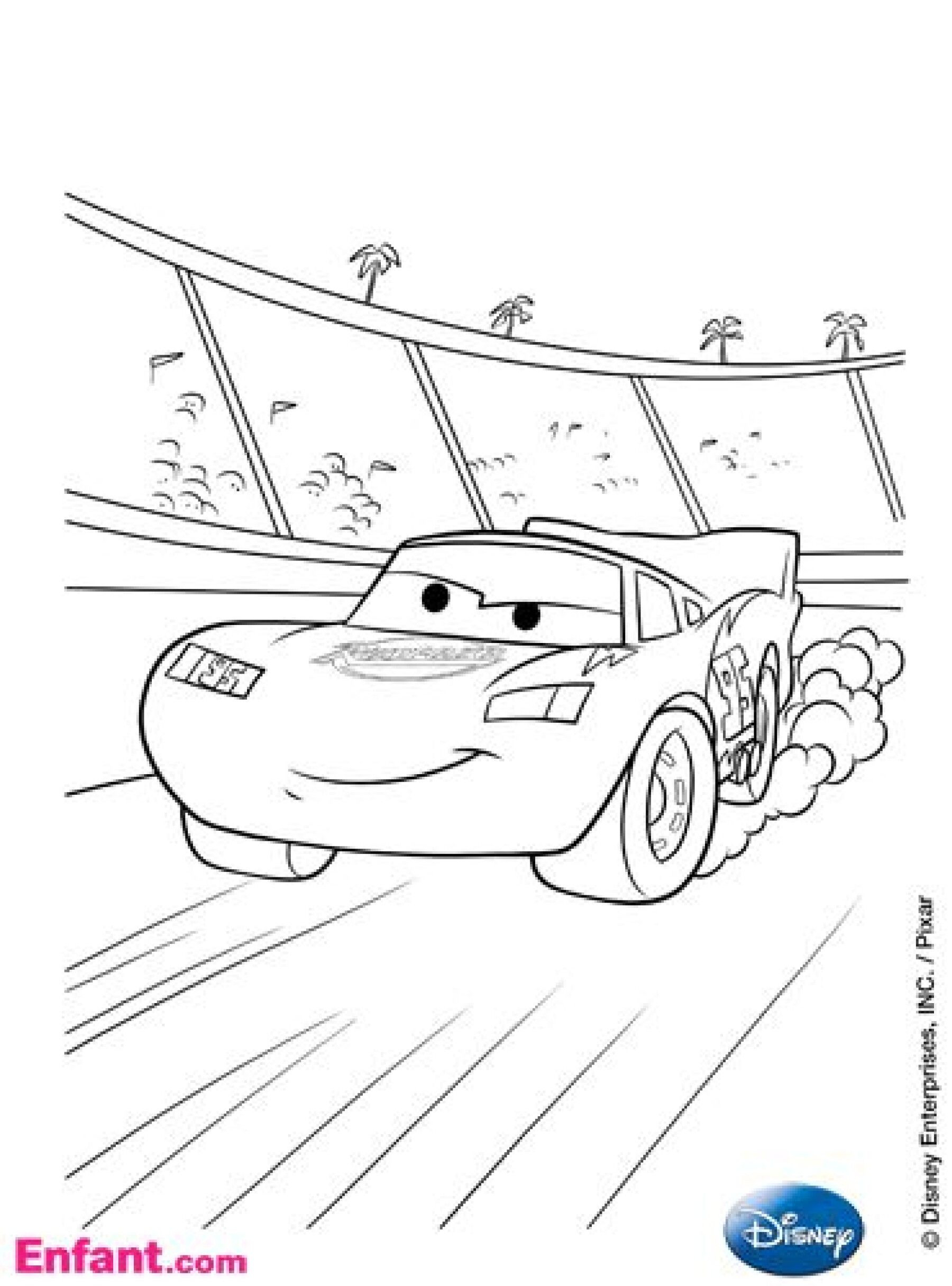 Coloriages Disney : Cars avec Cars 3 Coloriage