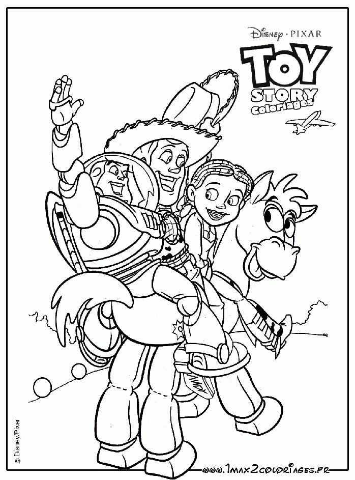 Coloriages Du Film Pixar Walt Disney Toy Story Pil Encequiconcerne