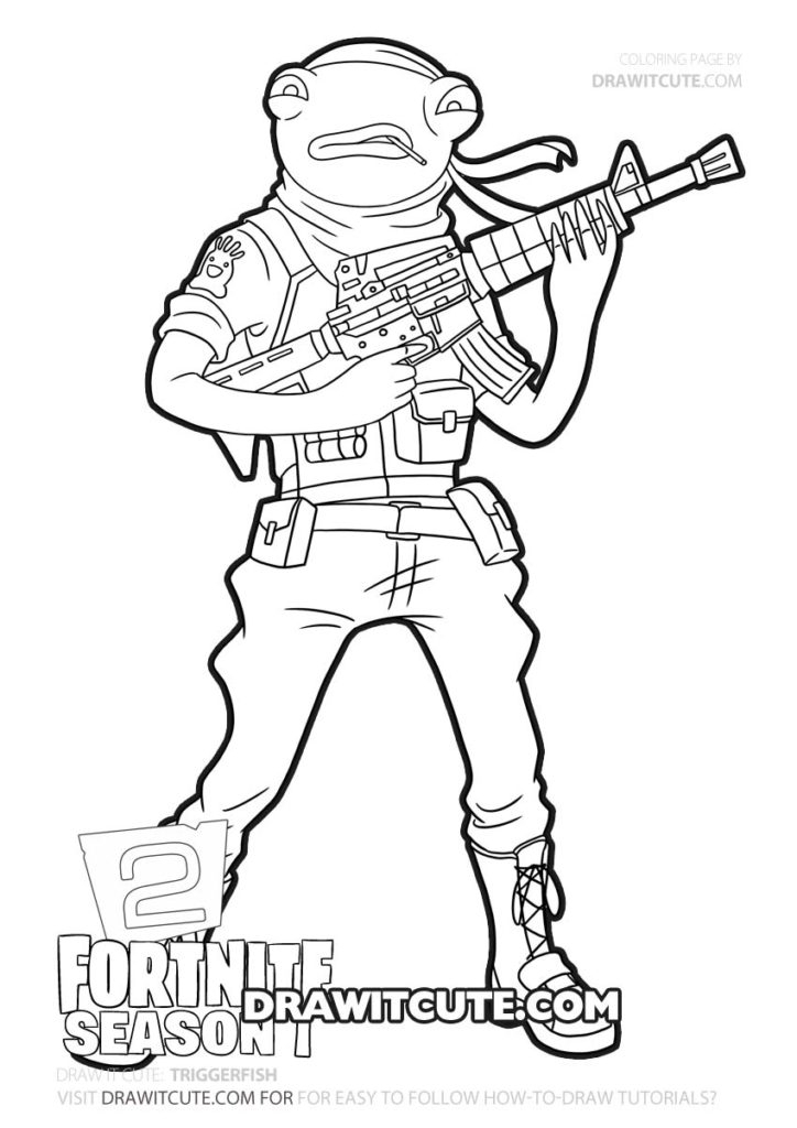 Coloriages Et Dessins Fortnite : Chapitre 2 - Breakflip destiné Fortnite Saison 6 Dessin