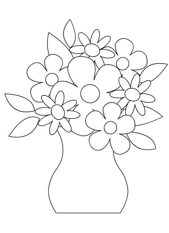 Coloriages Fleurs encequiconcerne Coloriage Fleur,