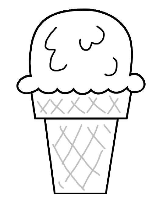 Coloriages Glaces encequiconcerne Coloriage Glace