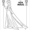Coloriages La Reine Des Neiges - Elsa - Fr.hellokids pour Coloriage La Reine Des Neiges,