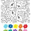 Coloriages Magiques Gratuits | 12 Images À Imprimer En 1 Clic pour Coloriage Chiffre 1 Maternelle