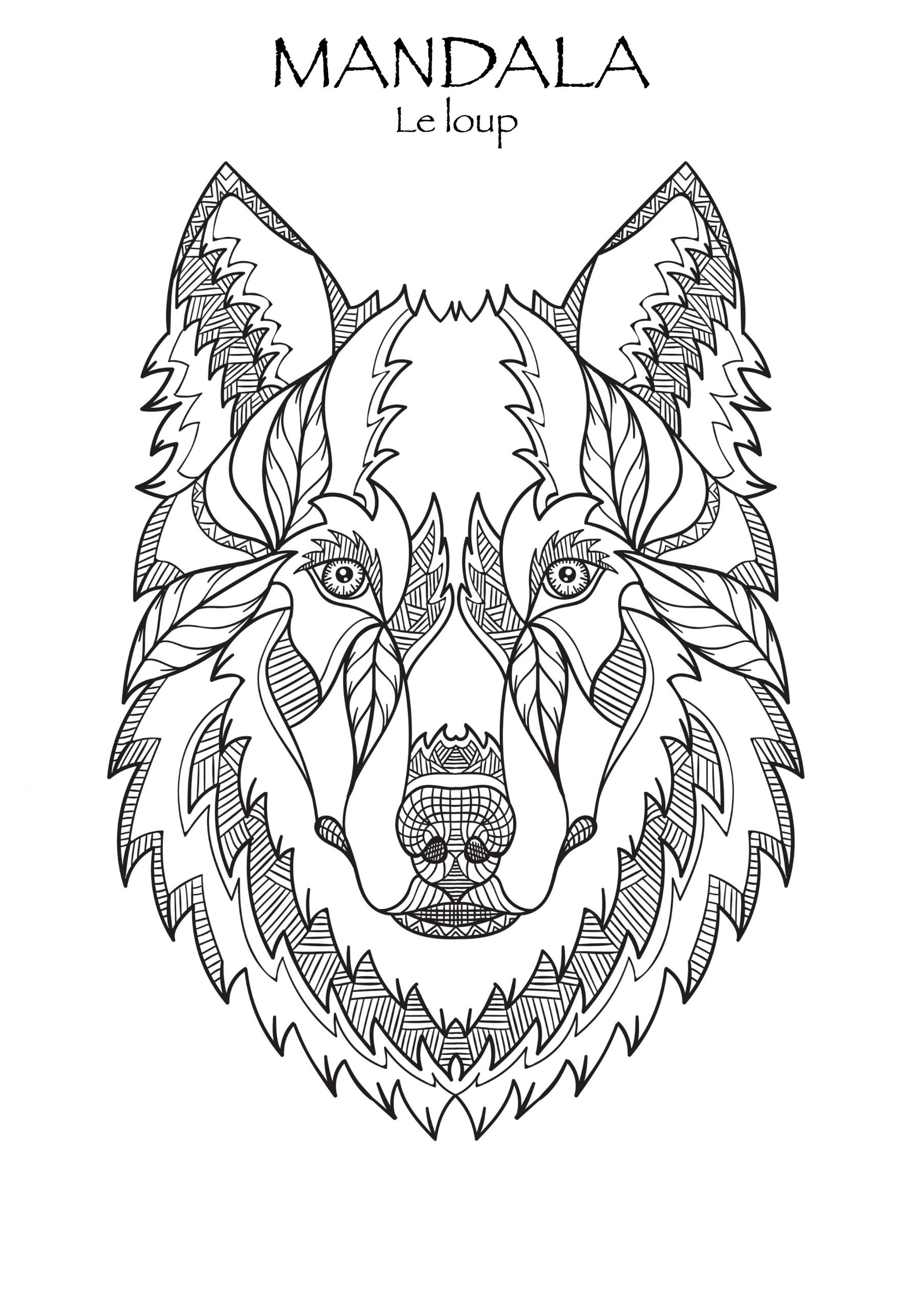 Coloriages Mandalas Animaux À Télécharger, Pour Enfants Et avec Dessin D&amp;#039;Animaux,