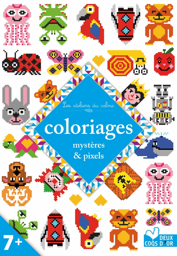 Coloriages - Mystères Et Pixels | Hachette.fr tout Coloriages Mystères