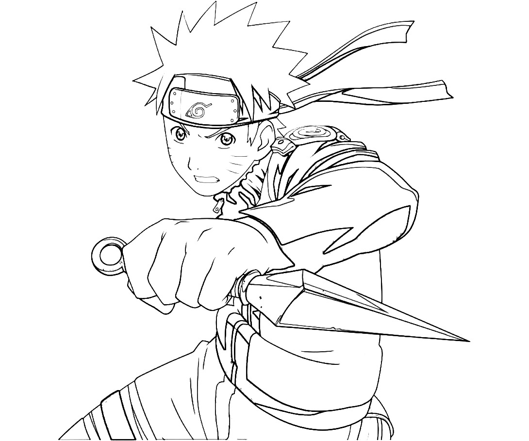 Coloriages Naruto A Imprimer Gratuit Sur Wonder-Day intérieur Coloriage Naruto À Imprimer