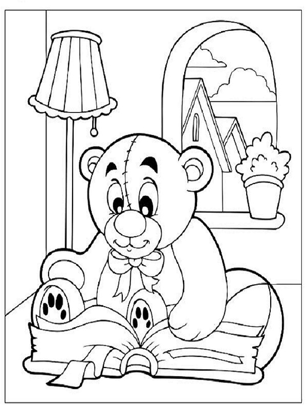 Coloriages Nounours À Imprimer serapportantà Coloriage R