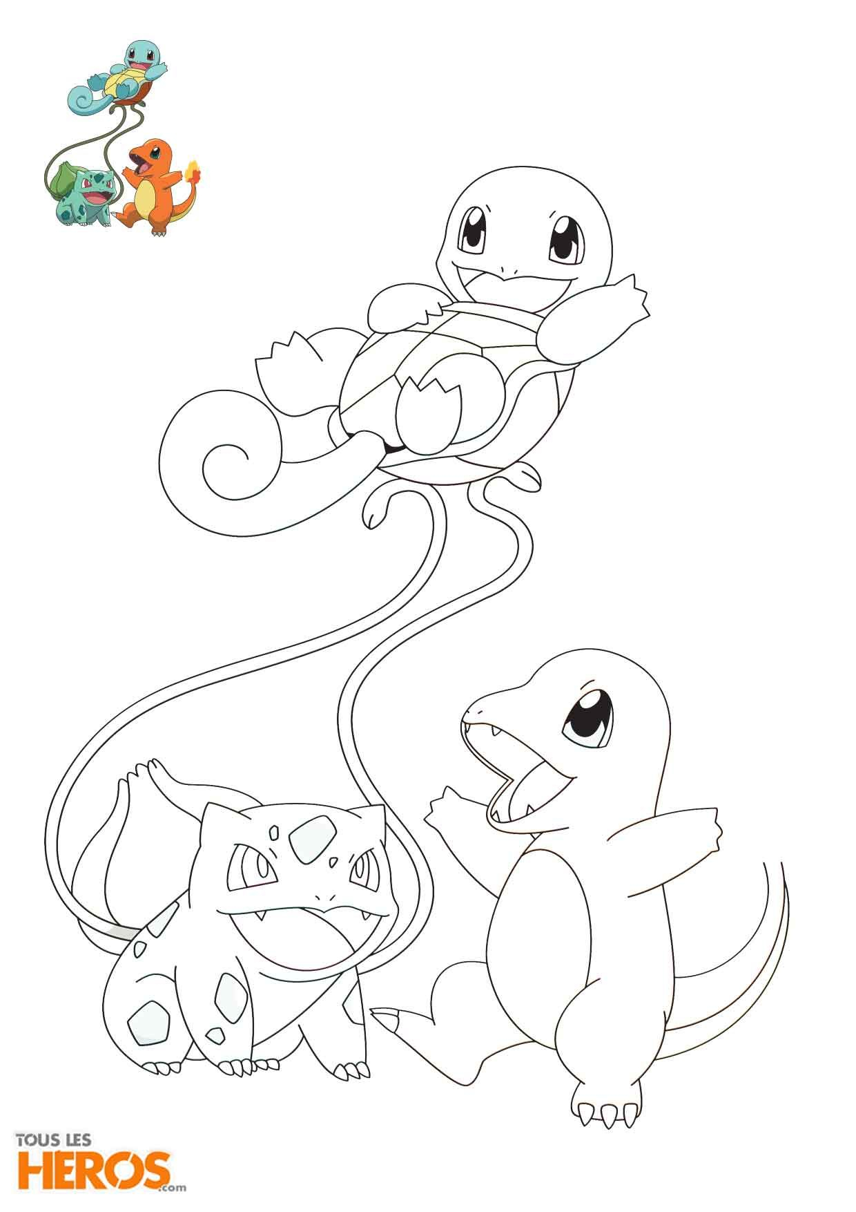 Coloriages Pokémon À Découvir Sur Le #Blog De Tlh intérieur Coloriage Dessin Salameche